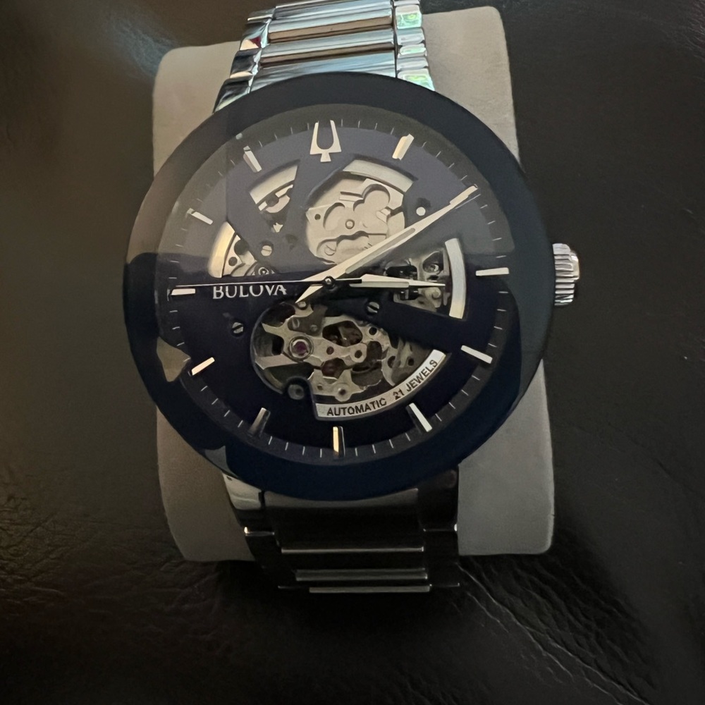 Bulova unisex stainless watch